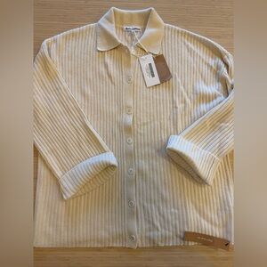 Reformation Fantino Cashmere cardigan NWT